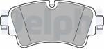 DELPHI Set Placute Frana, Frana Disc Lp3240 Audi A4 B9/A5/A6 C8/A7/A8 D5/Q5/Q7 (LP3240)