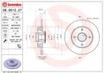 BREMBO Disc Frana 08.9512. 27 Citroën C3 Aircross Ii/C3 Ii/C3 Iii/C3 Picasso/C4/C4 I/Ds3