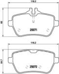 BREMBO Set Placute Frana, Frana Disc P50103 Mercedes-Benz Sl (P50103)