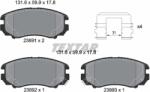 TEXTAR Set Placute Frana, Frana Disc 2389105 Baic Senova X55 Baic Bjev Eu Series (2389105)