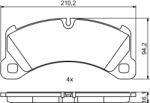 Bosch Set Placute Frana, Frana Disc 0986494757 Vw Touareg (0986494757)
