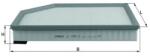 MAHLE Filtru Aer Lx1591/2 Volvo S80 Ii/V60 I/V60 I Cross Country/Xc60 I/Xc70 Ii (LX1591/2)
