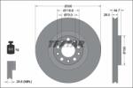 TEXTAR Disc Frana 92337905 Alfa Romeo Giulia/Stelvio (92337905)