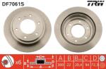 TRW Disc Frana Df7061S Mitsubishi Pajero/Pajero Ii/Pajero Iii/Pajero Iii Canvas Top