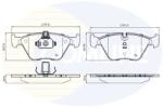 COMLINE Set Placute Frana, Frana Disc Cbp01744 Bmw 3/X3/Z4 Mg Mg X-Power/Mg Zt/Mg Zt- T