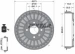 TEXTAR Tambur Frana 94046100 Renault Clio V/Twingo Iii Smart Forfour