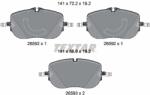 TEXTAR Set Placute Frana, Frana Disc 2659201 Mercedes-Benz C-Class/C-Class All-Terrain