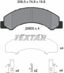 TEXTAR Set Placute Frana, Frana Disc 2580001 Isuzu Elf/Elf Mk 6/Grafter/N Toyota Dyna
