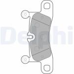 DELPHI Set Placute Frana, Frana Disc Lp2233 Porsche Cayenne Vw Touareg
