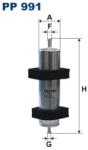 FILTRON Filtru Combustibil Pp991 Audi A4 B8/A4 B9/A5/A6 C7/A6 C8/A7/A8 D4/Q5/Q7