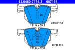 ATE Set Placute Frana, Frana Disc 13.0460-7174.2 Bmw 5/6