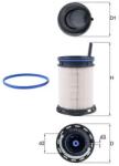 MAHLE Filtru Combustibil Kx494D Audi A6 C7/Q7/Q8 Vw Touareg