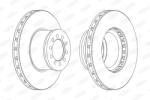 BERAL Disc Frana Bcr186A Mercedes-Benz Actros Mp4 / Mp5/Antos/Atego/Atego 2/Atego 3 (BCR186A)