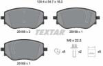 TEXTAR Set Placute Frana, Frana Disc 2618801 Dacia Jogger/Logan Iii/Sandero Iii (2618801)