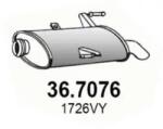 ASSO Toba Esapament Finala 36.7076 Ford Transit Peugeot 206