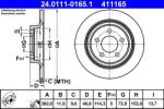 ATE Disc Frana 24.0111-0165.1 Mazda 5 (24.0111-0165.1)