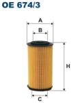 FILTRON Filtru Ulei Oe674/3 Hyundai Grandeur/Sonata V Kia Opirus/Sorento I