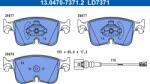 ATE Set Placute Frana, Frana Disc 13.0470-7371.2 Audi A3/A3 Allstreet Cupra Formentor