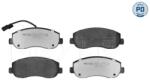 MEYLE Set Placute Frana, Frana Disc Punte Fata 0252514718/Pd Nissan Interstar/Nv400 (0252514718/PD)
