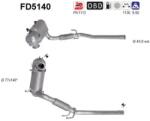 AS Filtru Funingine/Particule, Sist. De Esapament Fd5140 Audi A1 Seat Ibiza Iv (FD5140)