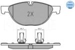 MEYLE Set Placute Frana, Frana Disc Punte Fata 0252389518 Jaguar Xf I/Xf Sportbrake/Xj (0252389518)