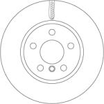 TRW Disc Frana Df6757 Bmw 2 Active/2 Active Tourer/2 Gran/X1/X2 Mini Mini
