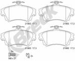 BRECK Set Placute Frana, Frana Disc 219830070110 Mitsubishi Carisma/Colt Czc Vi/Colt Vi (219830070110)