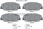 TEXTAR Set Placute Frana, Frana Disc 2653401 Isuzu D-Max Ii/D-Max Iii/Mu-X (2653401)