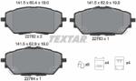 TEXTAR Set Placute Frana, Frana Disc 2278201 Toyota C-Hr/Corolla
