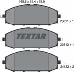 TEXTAR Set Placute Frana, Frana Disc 2361101 Nissan Patrol Gr V/Patrol Gr V Pick-Up (2361101)