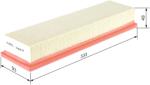 Bosch Filtru Aer F026400354 Citroën C3 Ii Peugeot 207