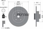 TEXTAR Disc Frana 92254103 Renault Scénic Iii (92254103)