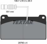 TEXTAR Set Placute Frana, Frana Disc 2976502 Mercedes-Benz Unimog