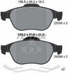 TEXTAR Set Placute Frana, Frana Disc 2453601 Renault Scénic Ii