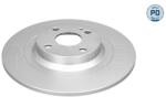 MEYLE Disc Frana Puntea Spate 2155230039/Pd Abarth 124 Fiat 124 Mazda Mx-5 Iv/Mx-5 Rf (2155230039/PD)