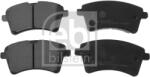 Febi Bilstein Set Placute Frana, Frana Disc Punte Fata 116184 Mercedes-Benz Citan/Citan Mixto