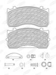 BERAL Set Placute Frana, Frana Disc Bcv29183Tk Dennis Dagger Man Tgl I/Tgl Ii