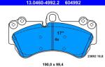ATE Set Placute Frana, Frana Disc 13.0460-4992.2 Mercedes-Benz G-Class Vw Touareg (13.0460-4992.2)