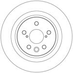 TRW Disc Frana Df3978 Lexus Nx Ii/Rz Toyota Bz4X