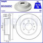 DELPHI Disc Frana Bg5085C Mercedes-Benz Sprinter 3, 5-T/Sprinter 3, 5-T Tourer (BG5085C)
