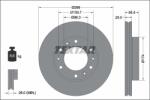 TEXTAR Disc Frana 92338103 Hyundai H350