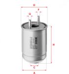 SOFIMA Filtru Combustibil S4113Nr Renault Fluence/Megane/Megane Iii/Scénic Iii (S4113NR)