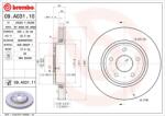 BREMBO Disc Frana 09. A031.11 Jeep Commander/Grand Cherokee Iii
