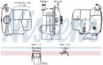 NISSENS Vas De Expansiune, Racire 996224 Chevrolet Cruze/Orlando Opel Astra H/Astra J