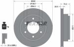 TEXTAR Disc Frana 92135103 Mitsubishi Pajero/Pajero Ii/Pajero Iii/Pajero Iii Canvas Top (92135103)