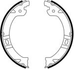 Bosch Set Saboti Frana, Frana De Mana 0986487919 Chrysler Ram Van/Voyager / Voyager Iv