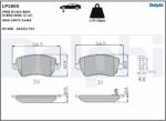DELPHI Set Placute Frana, Frana Disc Lp1865 Honda Pilot Lotus Exige Nissan Micra V