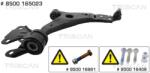 TRISCAN Brat, Suspensie Roata 8500165023 Ford Kuga Ii (8500165023)
