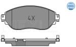 MEYLE Set Placute Frana, Frana Disc Punte Fata 0252208718 Fiat Talento Nissan Nv300 (0252208718)