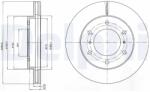 DELPHI Disc Frana Bg4229 Mitsubishi Pajero Ii/Pajero Iii/Pajero Iii Canvas Top (BG4229)